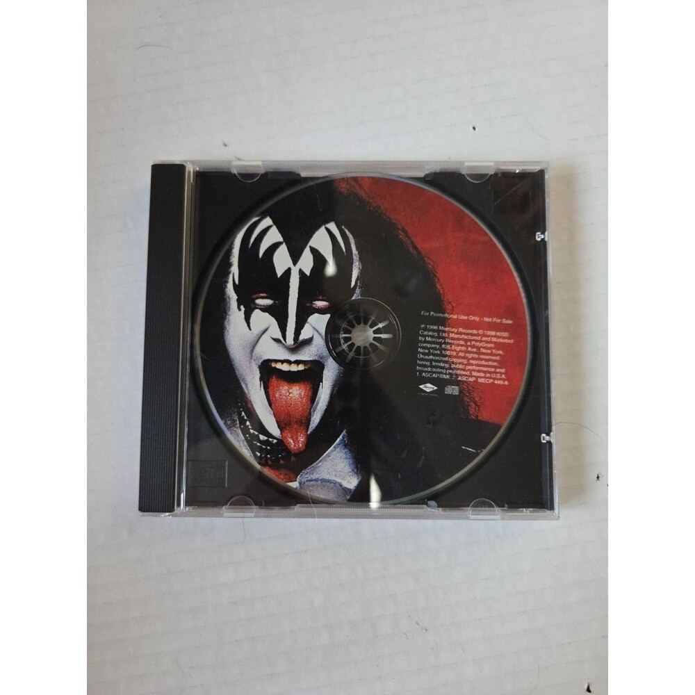 KISS 1998 Psycho Circus In Your Face Promo CD Mercury Gene Simmons Untested